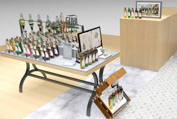 メインディスプレイ(パース)