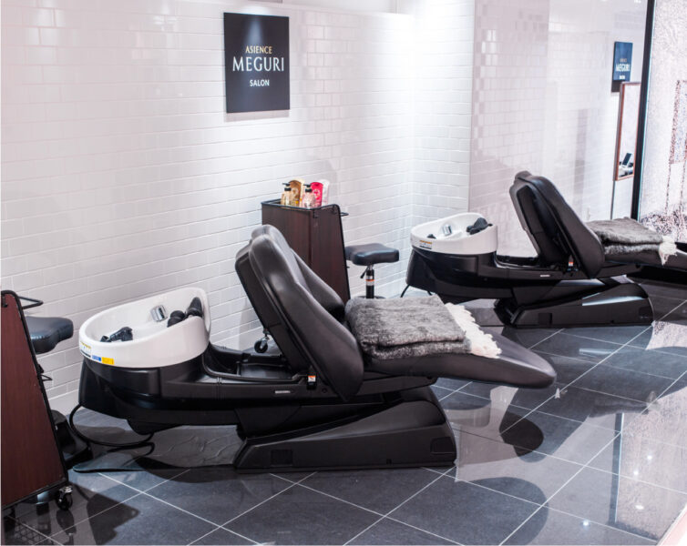 シャンプーエリア