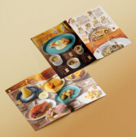 シンポフーズ 秋チラシ #グラフィックデザイン