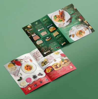 シンポフーズ 冬チラシ #グラフィックデザイン