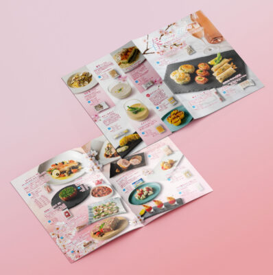 シンポフーズ 春チラシ #グラフィックデザイン