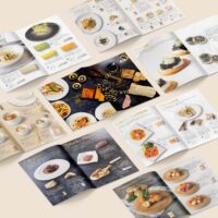 シンポフーズ様の商品カタログ2026のデザインをさせていただきました。